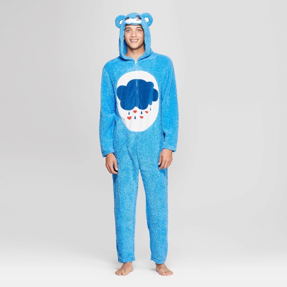 Grumpy Bear Care Bear Union Suit/Onesie